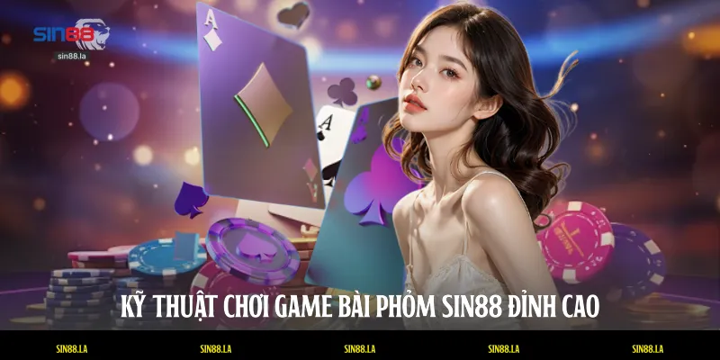 Kỹ thuật chơi game bài phỏm SIN88 đỉnh cao