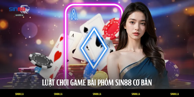 Luật chơi game bài phỏm SIN88 cơ bản