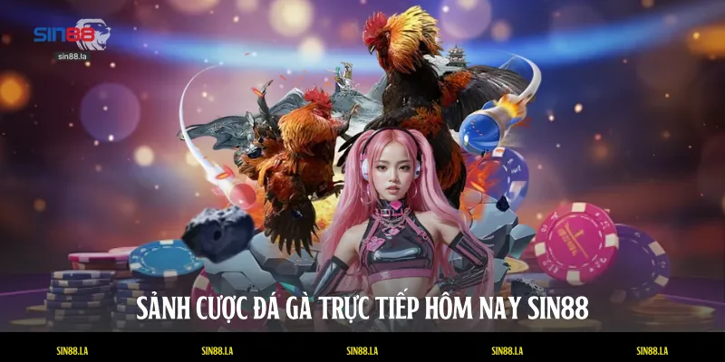 Sảnh cược đá gà trực tiếp hôm nay SIN88